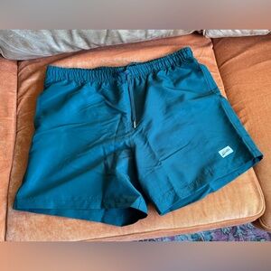 BATHER - Men’s Swim Trunks — Pine Green Lg